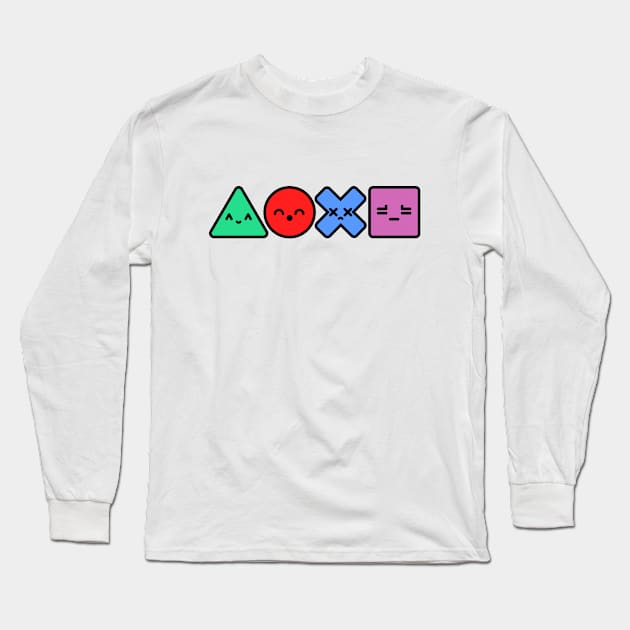 PSX Kawaii IV Long Sleeve T-Shirt by evasinmas